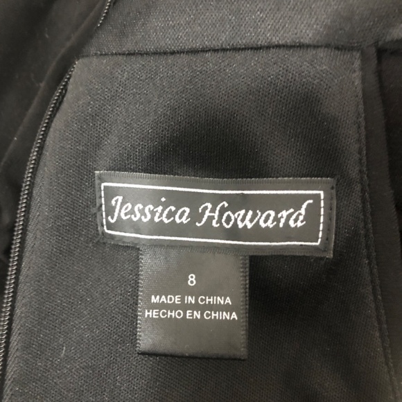 Women’s Black Dress. Size 8. Jessica Howard. - Picture 6 of 7